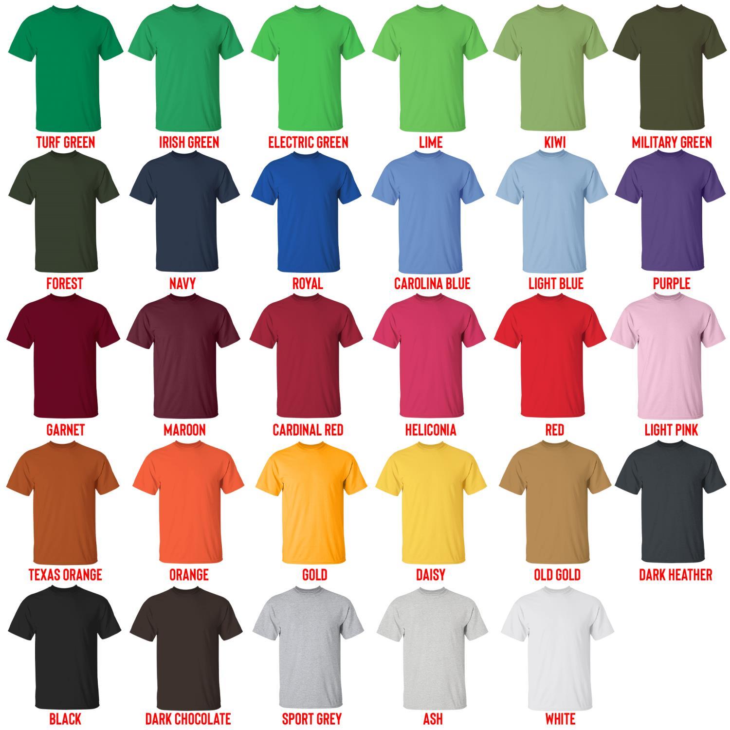 t shirt color chart - The Fragrant Flower Blooms With Dignity Store