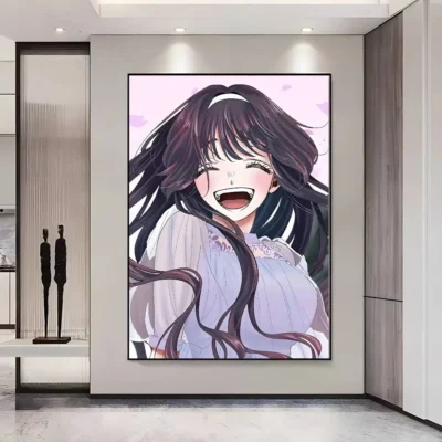 The Fragrant Flower Blooms With Dignity Japandi Wall Art