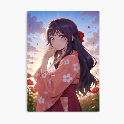 Kaoruko Waguri Lovely Yukata Fragrant Flower Poster