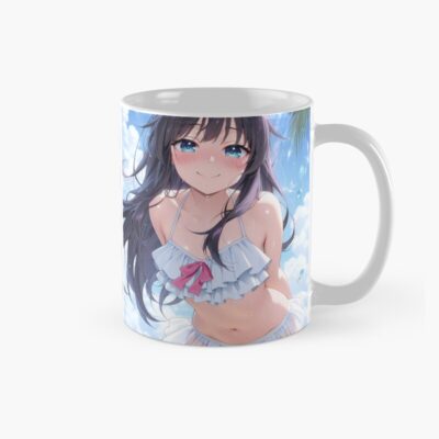 Fragrant Kaoruko Waguri Summer Bikini Ocean Anime Girl Mug