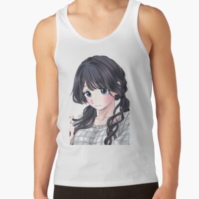 Kaoruko Waguri Cute Face Tank Top
