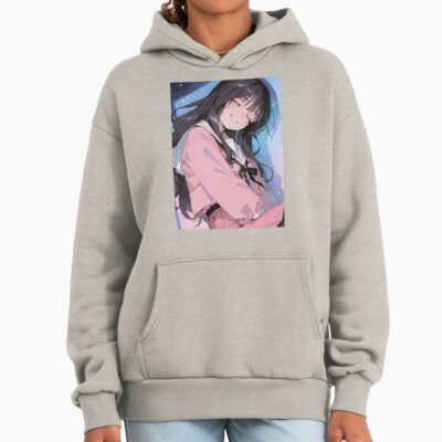 Dreamlike Smile Fragrant Flower Blooms Dignity Anime Hoodie