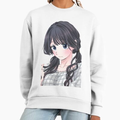 Kaoruko Waguri Cute Face Fragrant Flower Sweatshirt