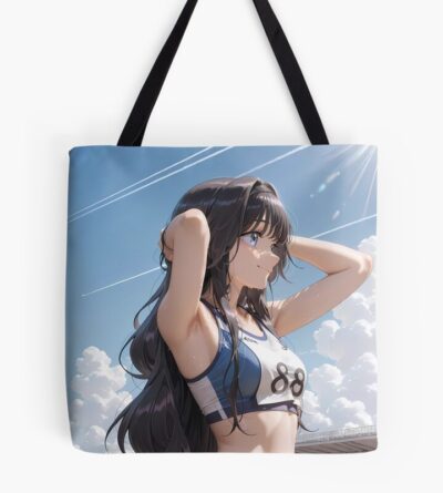 Kaoruko Waguri Sports Spirit Fragrant Flower Blooms Dignity Tote Bag