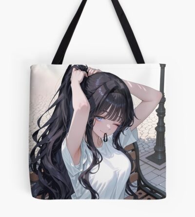 Fragrant Kaoruko Waguri Sporty Park Style Anime Tote Bag