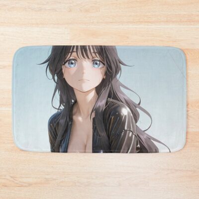 Kaoruko Waguri Bold Rider Fragrant Flower Blooms Bath Mat