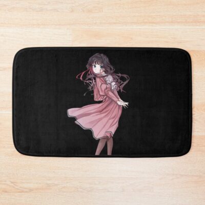 The Fragrant Flower Blooms With Dignity Serene Bath Mat