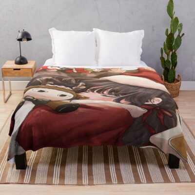 The Fragrant Flower Blooms With Dignity Cozy Blanket