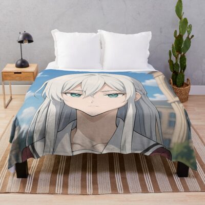 Fragrant Subaru Hoshina Kawaii Dreamy Pastel Throw Blanket