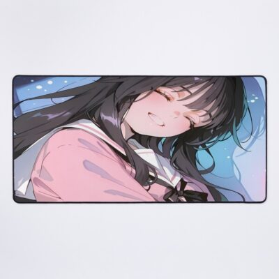 Kaoruko Waguri Dreamlike Smile Fragrant Flower Mouse Pad