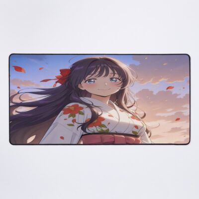 Fragrant Kaoruko Waguri Sunset Yukata Mouse Pad