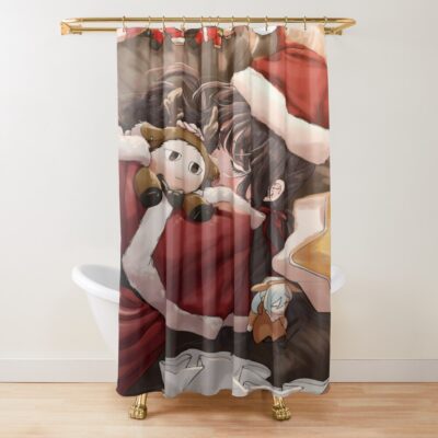 The Fragrant Flower Blooms With Dignity Gentle Shower Curtain