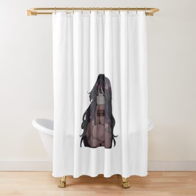 The Fragrant Flower Blooms With Dignity Relaxing Shower Curtain