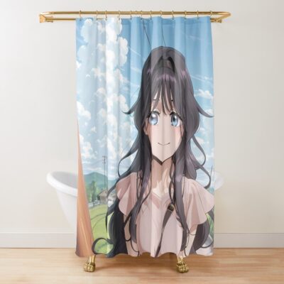Kaoruko Waguri Summer Stroll Dignity Anime Shower Curtain