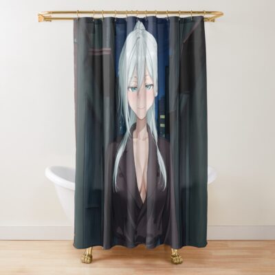 Fragrant Subaru Hoshina Waifu Anime Classroom Shower Curtain