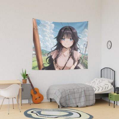 Kaoruko Waguri Summer Stroll Fragrant Flower Tapestry