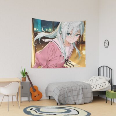 Fragrant Subaru Hoshina Waifu Pastel Kawaii Japan Tapestry