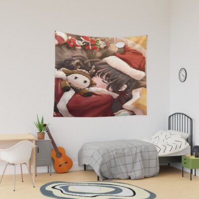 The Fragrant Flower Blooms With Dignity Elegant Tapestry