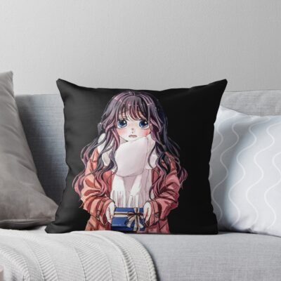Kaoruko Waguri Lovely Style Throw Pillow